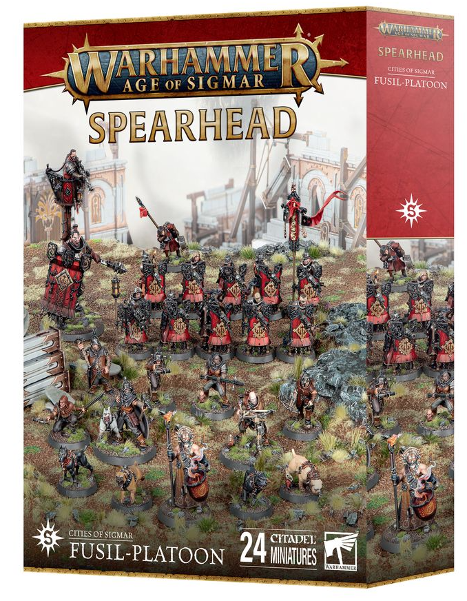 Cities of Sigmar Fusil-Platoon: Spearhead